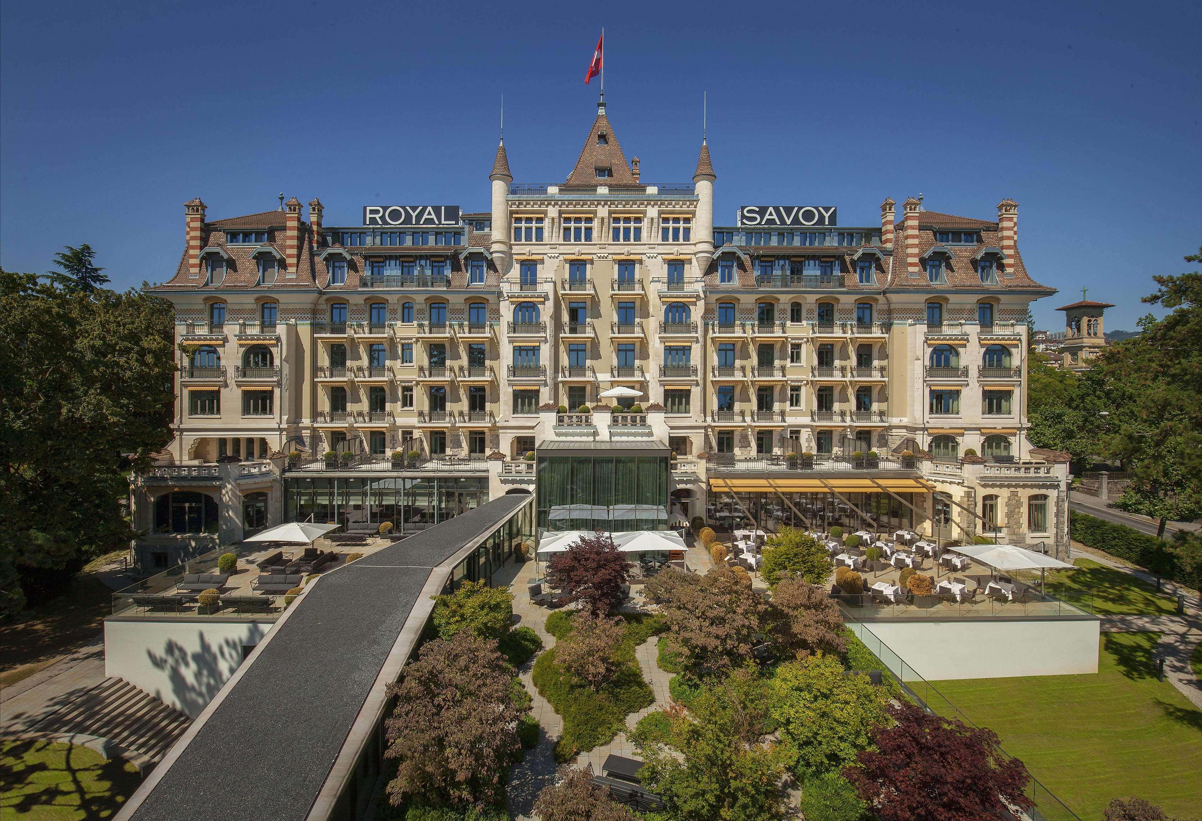 Royal Savoy Hotel & Spa Lausanne Exterior foto